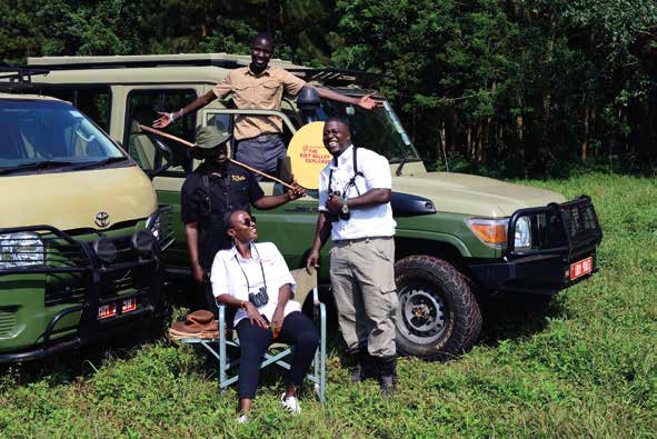 TRVE team with Land Cruisers